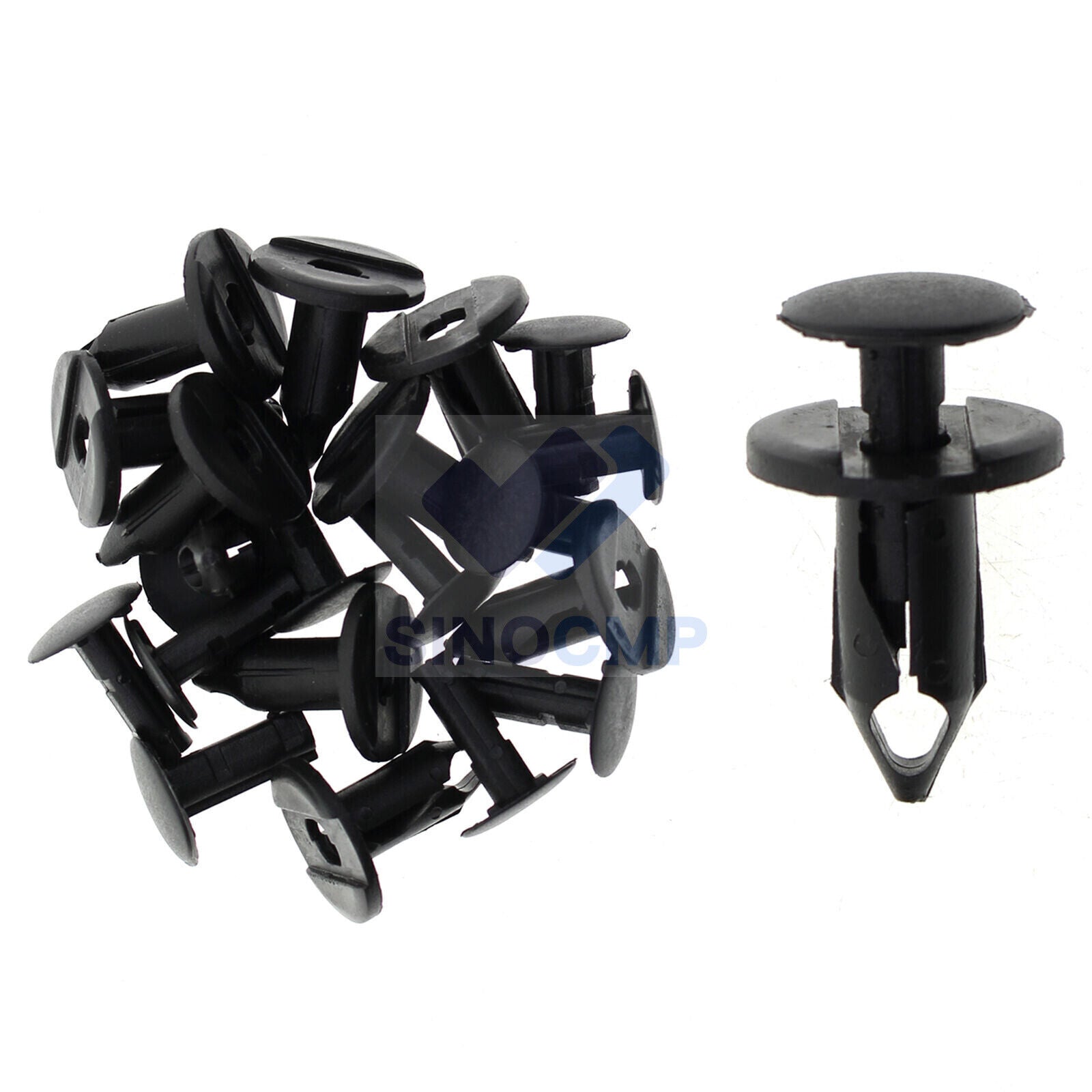 40X/Set Auto Push Retainer Pin Body Bumper Rivet Trim Moulding Clip Parts Kit