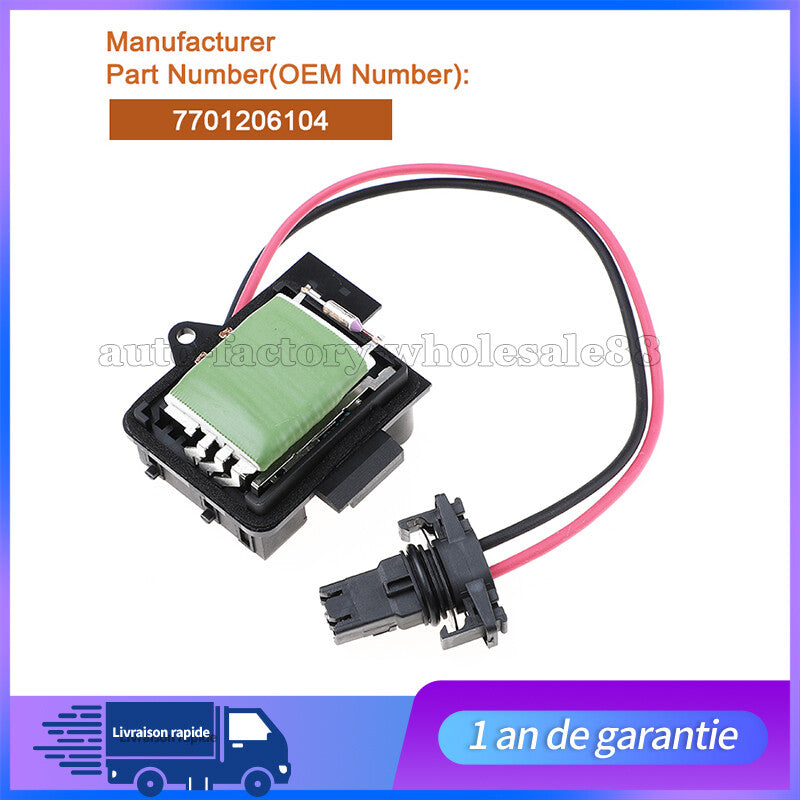 R¨¦sistance de Chauffage Ventilation 7701206104 pour for Renault Clio II Kangoo 97-19
