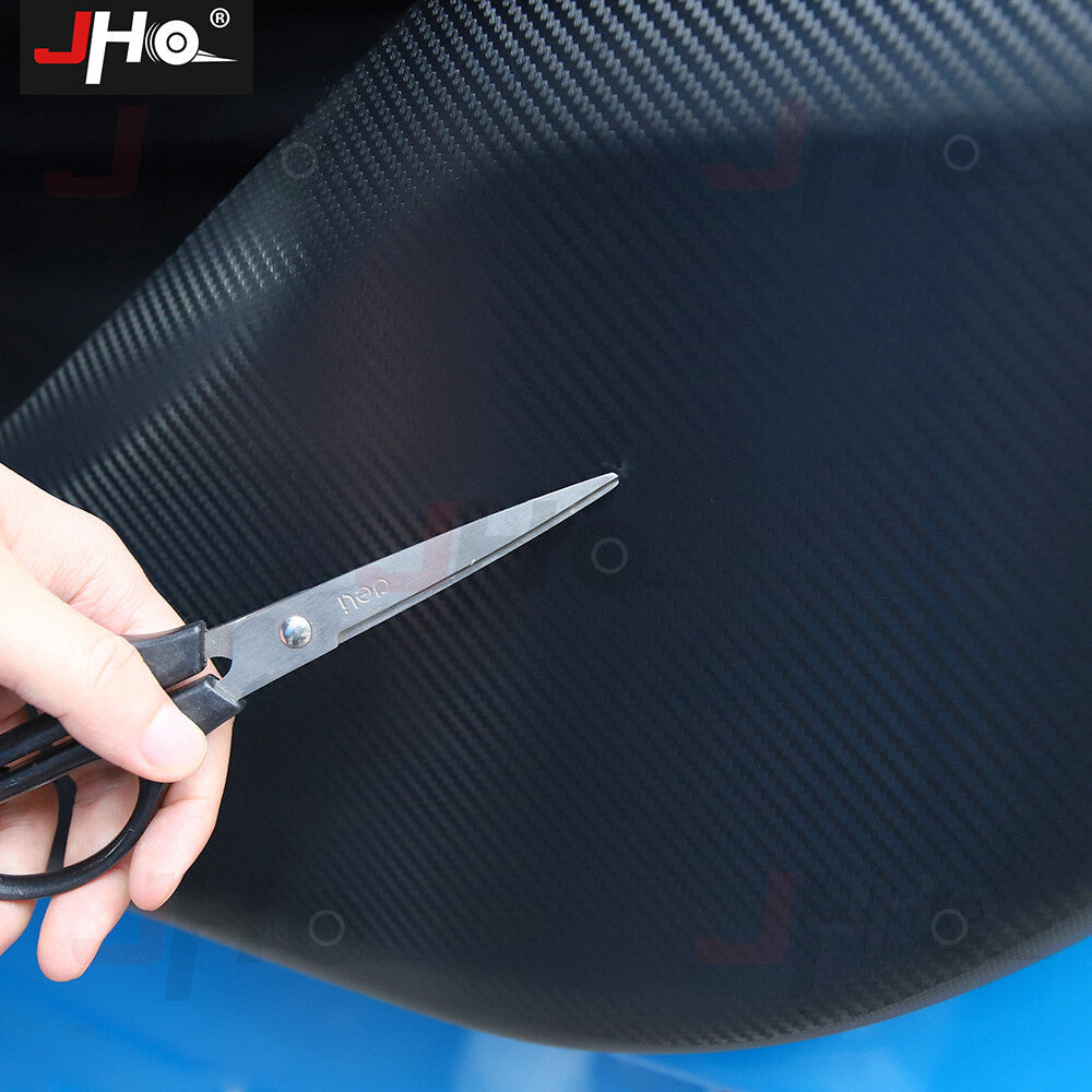for Ford for Mustang Mach-E 2021-2022 Door Anti Kick Pad Sticker Trim Carbon Fiber
