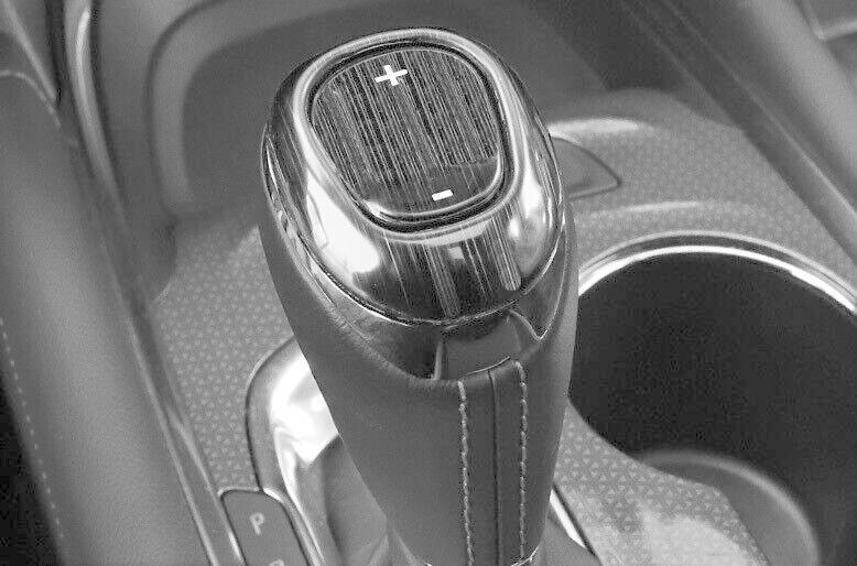 for Chevrolet Equinox Black Steel 2018-2021 Gearbox Knob Shifter Lever Head