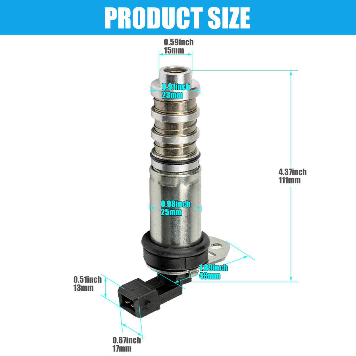 Timing Control Valve VVT Solenoid for BMW 335i 535i 550i M3 X3 X5 11368605123