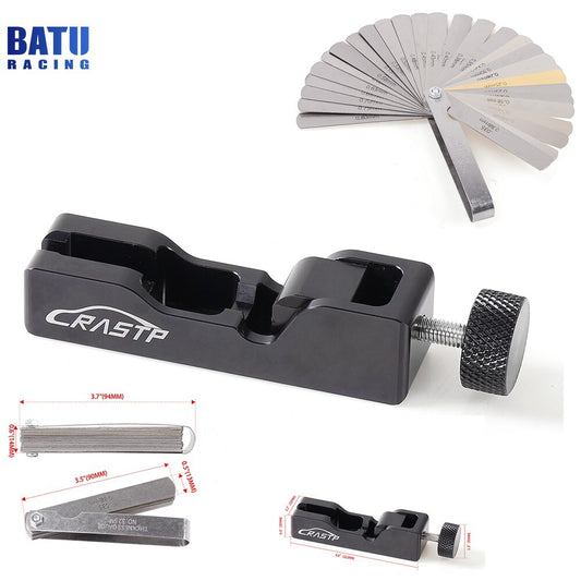 Spark Plug Gap Tool+32 Blades Metric Feeler Gauge Gap Filler Measuring Tools