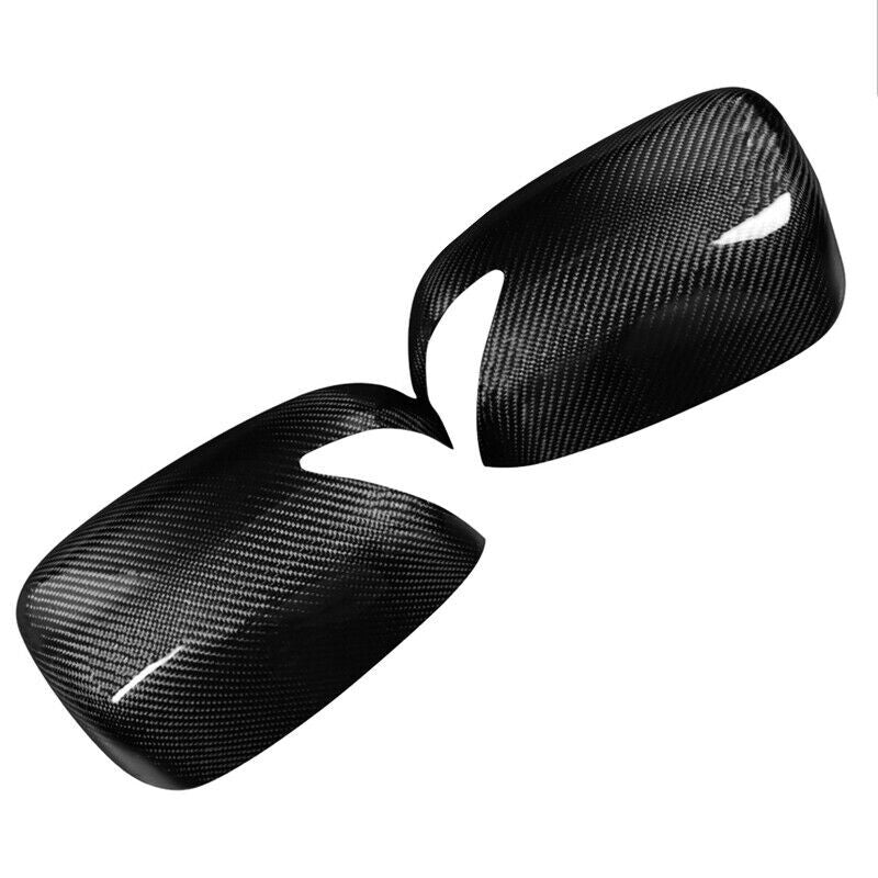 Pair Real Carbon Fiber Car Side Mirror Cover Caps Fit for Honda 2008 2009-2013