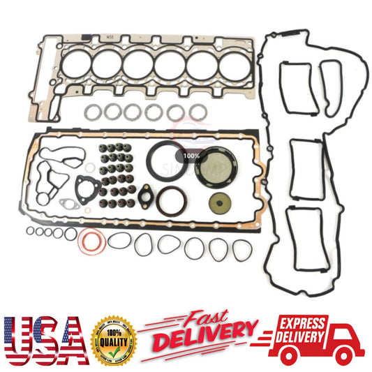 Engine Overhaul Gasket Seals Kit Rebuild Kit 11127599212 Fits for N55B30 N55B30A