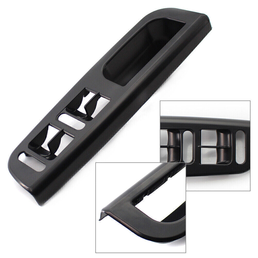 1x Door Window Switch Bezel for VW for Passat for Jetta / for Bora for Golf MK4 99-05 RHD Black