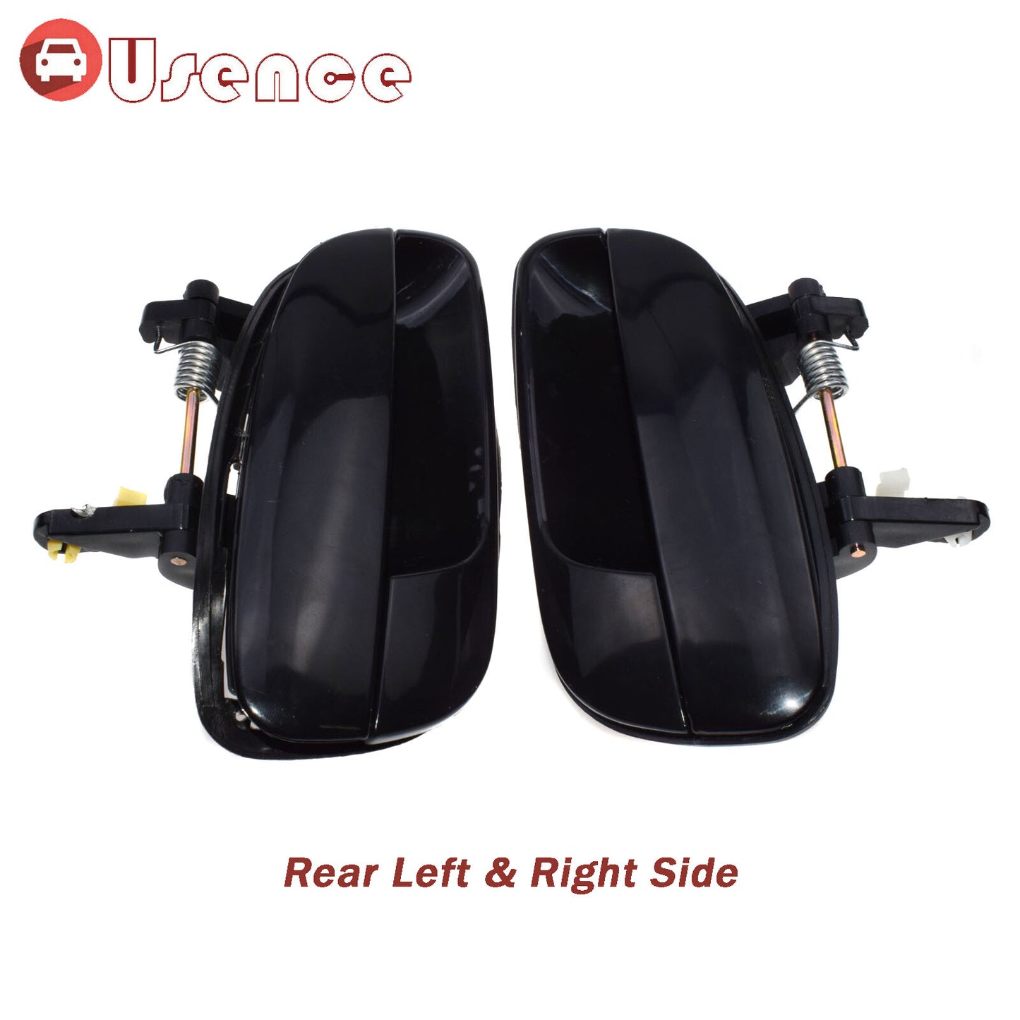 Pair Exterior Rear Left Right Side Door Handles For 2001-2005 for Hyundai for Elantra