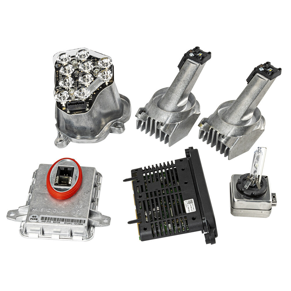Left-side xenon ballast bulb LED module diode kit for BMW 5 Series 528i 535i 2011-13