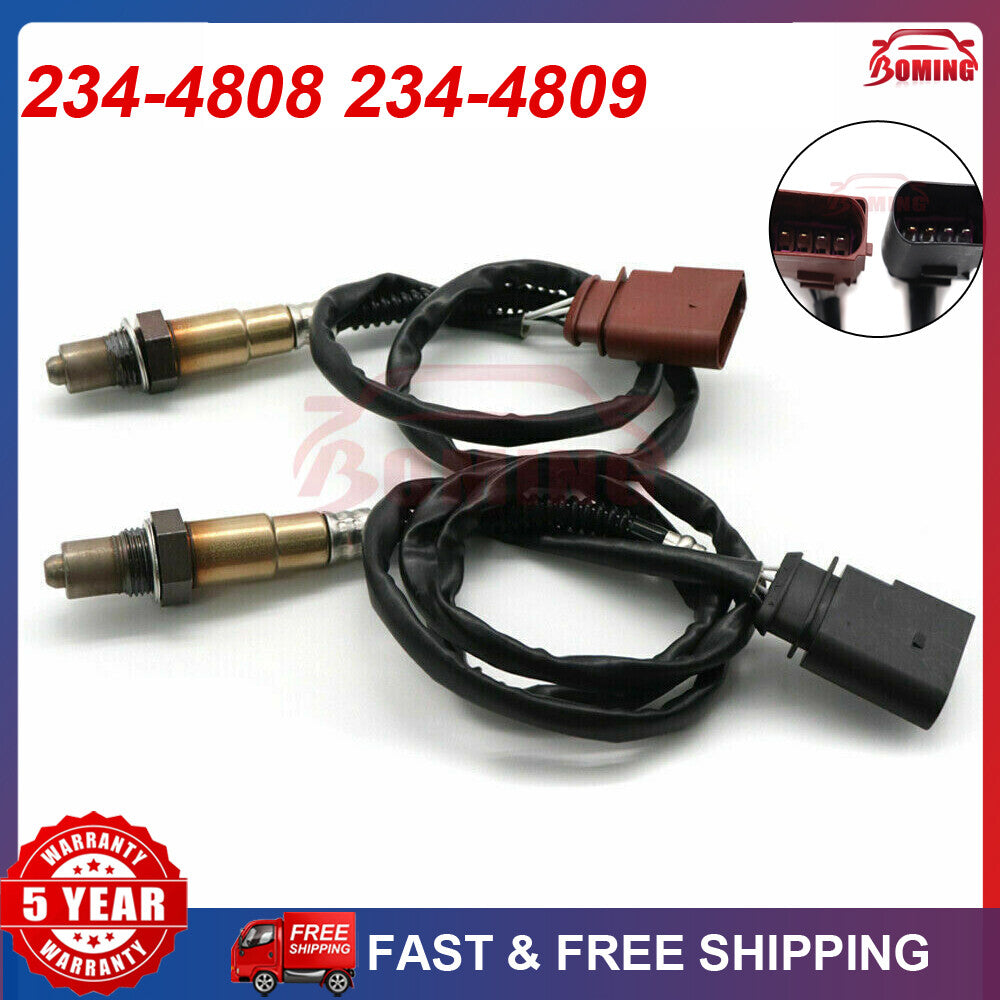 2pcs Oxygen O2 Sensor Front+Rear For 2012-2014 for Chevrolet Captiva Sport L4 2.4L