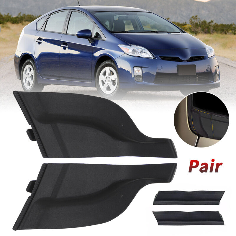 2X FRONT LEFT  RIGHT FENDER TO COWL HOOD SIDE SEAL FITS 2010-2015 for TOYOTA PRIUS