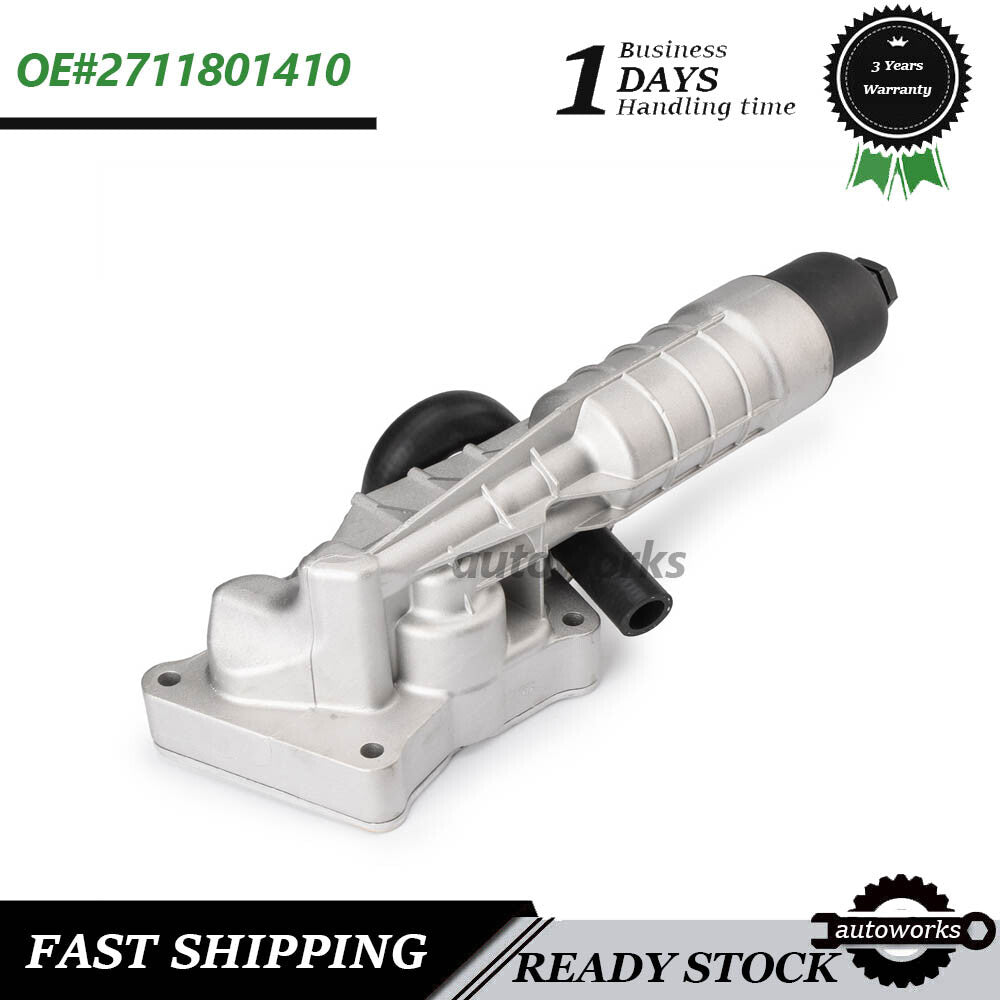 for Mercedes-Benz W204 C250 R172 SLK250 1.8 Engine Oil Filter Housing 2711801410