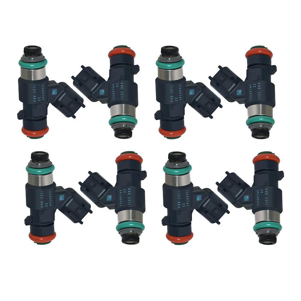 8x Fuel Injector for Sierra for GMC Silverado1500 for Yukon for Escalade 09-14 12609749