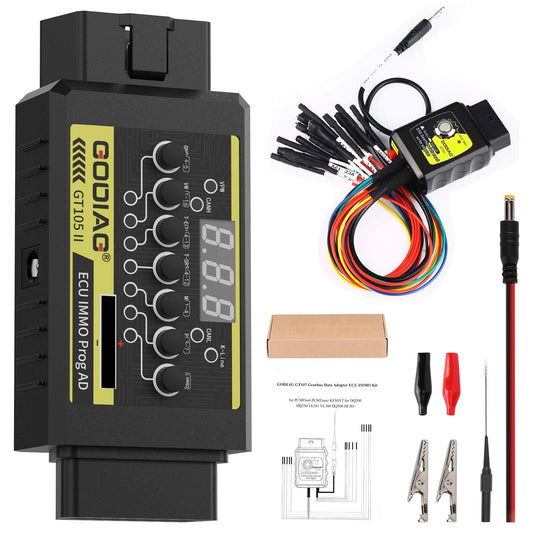 Godiag GT107+GT105 DSG Gearbox Data Read/Write Adapter ECU IMMO Kit For VL381 HK