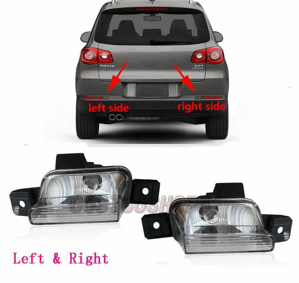 A SET Rear Left Right Reverse Backup Lamp Light for VW for Tiguan 2008-2016