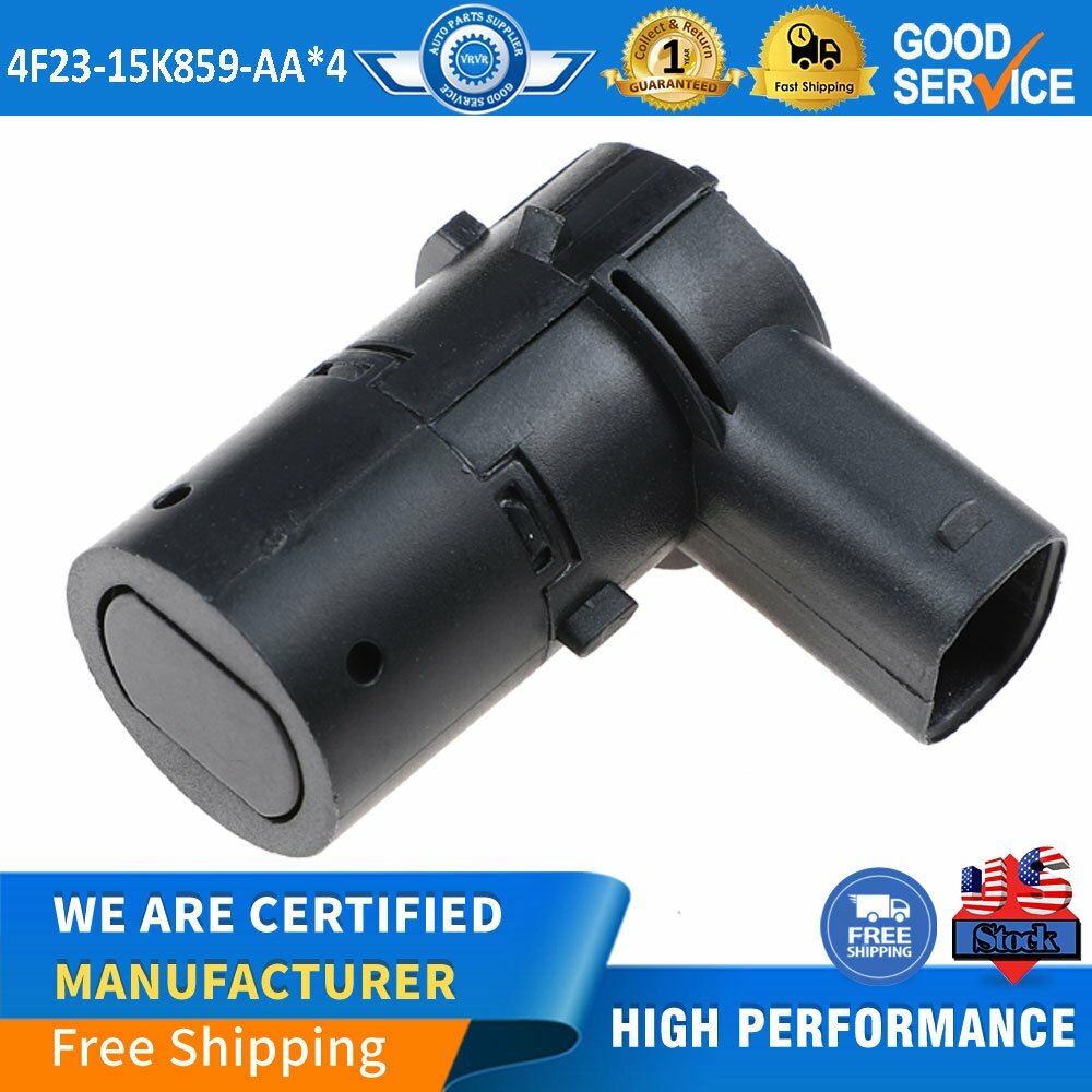 4-piece reverse bumper spare parking assist sensor for Ford F150, F250, F350, Explorer