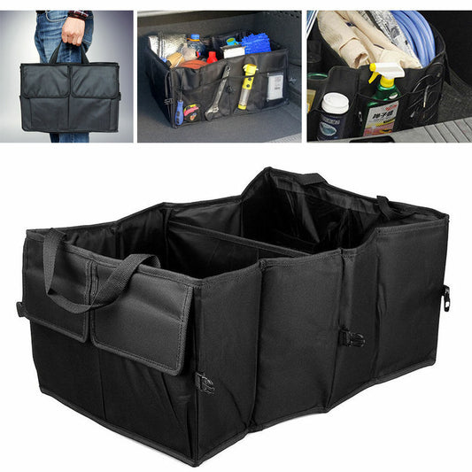 Car Trunk Storage Bag Collapsible Multi-use Auto Folding Tidy Cargo Organiser