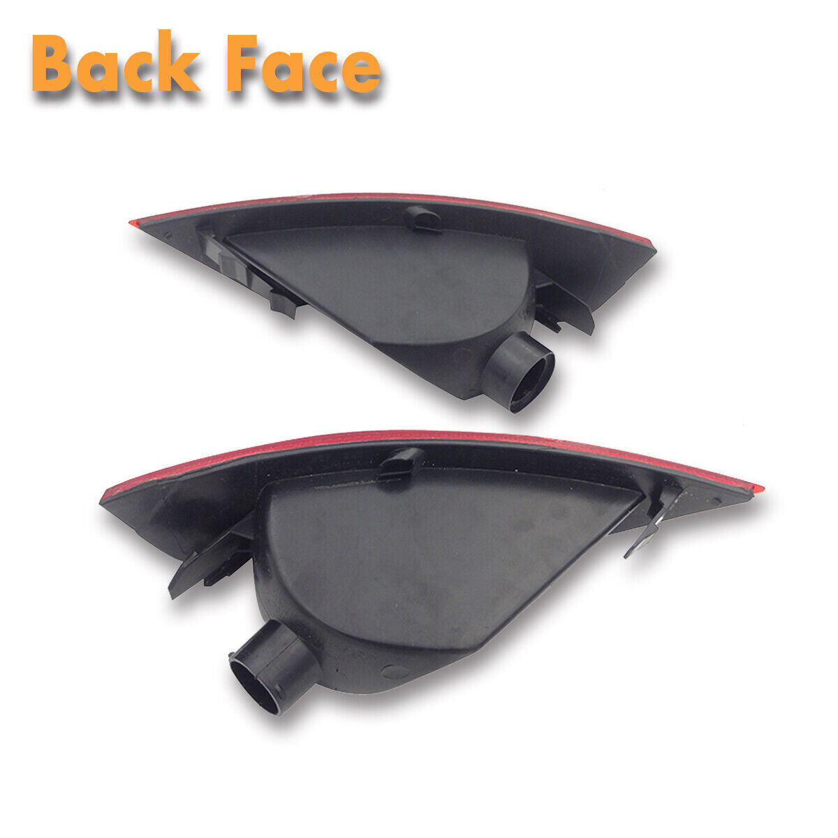 1Pair Rear Bumper Reflector Lights Tail Fog Lamp Fit for Ford Ecosport 2013 2PCS