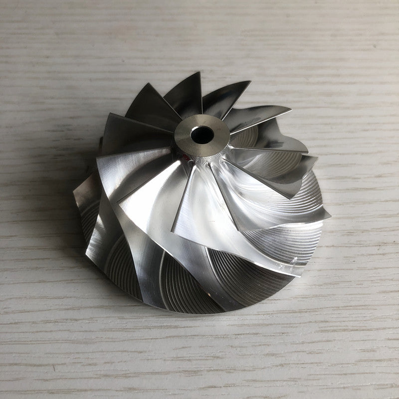 GT3582 11+0 Blade 61.33/82.00 mm 451644-0005 Cutting Machine: 0.0 Billet Compressor Wheel