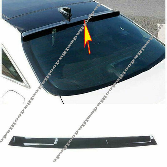 for Toyota for Avalon 19-2021 Roof Spoiler Gloss Black Rear Window Splitter Wing 1X