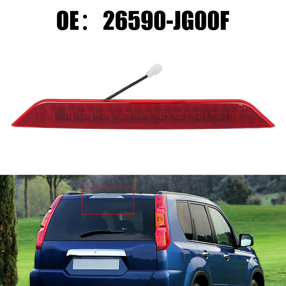 Red LED Tail Rear High Mount 3rd Brake Light for Nissan XTrail T31 2008 2013