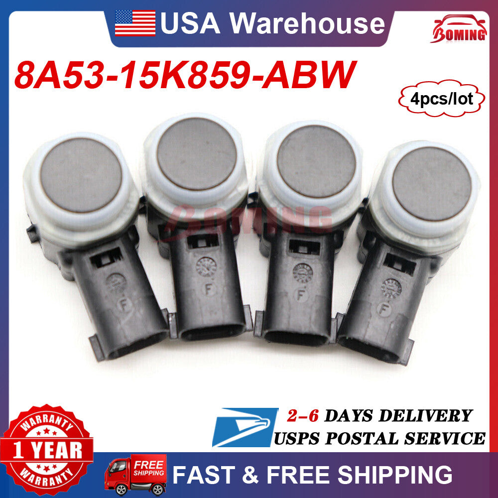 4PC PDC Assist Parking Sensor for Ford Focus Taurus 2009-2014 8A53-15K859-ABW