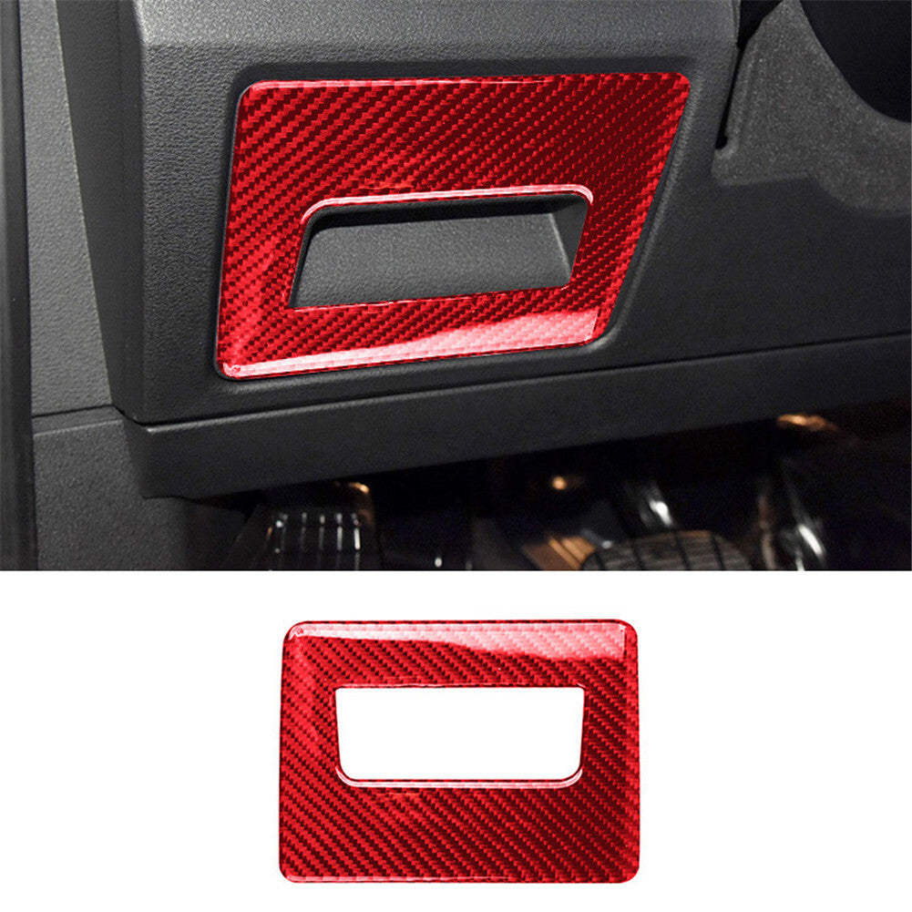 32Pcs Red Carbon Fiber Full Set Interior Kit Cover Trim for BMW X1 F48 2016-2018