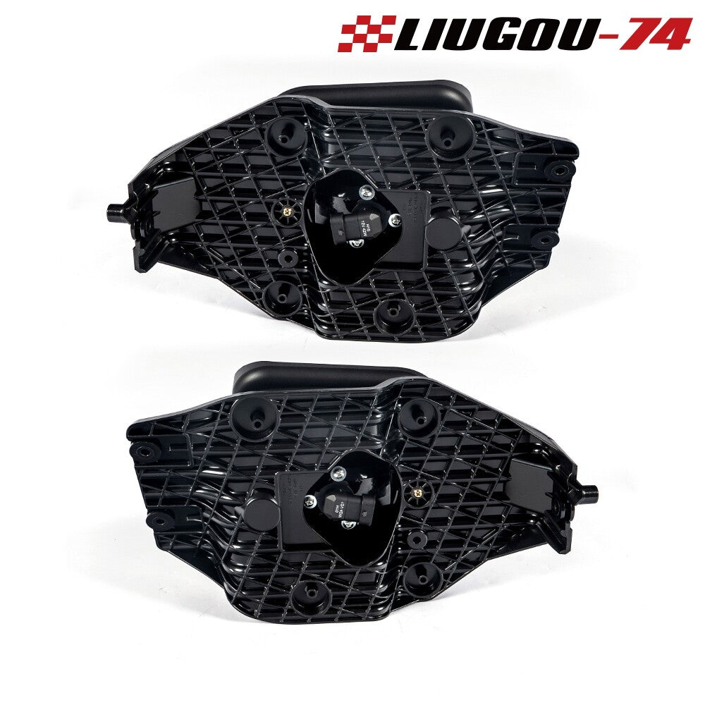 Suitable for 2011-2016 for Ford F250-F550, package includes left and right driver's fog lights, wiring, and a flap.