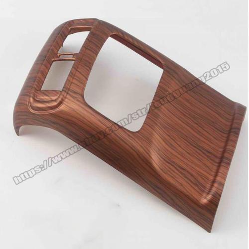 for Honda CRV CR-V 2017-21 Car Wood Grain Rear Air Outlet Vent Panel Cover Trim