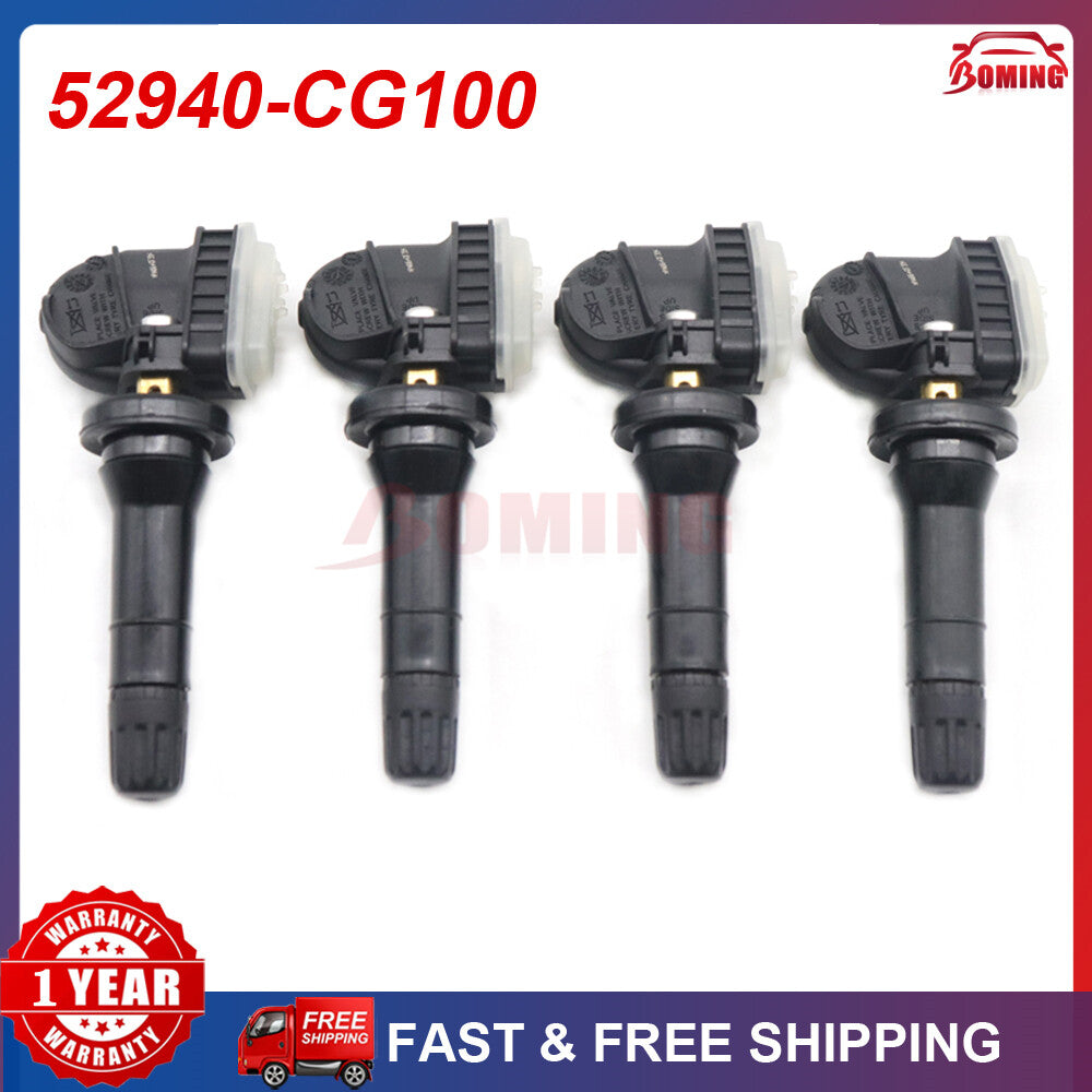 52940-CG100 4PC NEW TPMS TIRE PRESSURE SENSOR for Hyundai Staria for Kia EV6 KX3