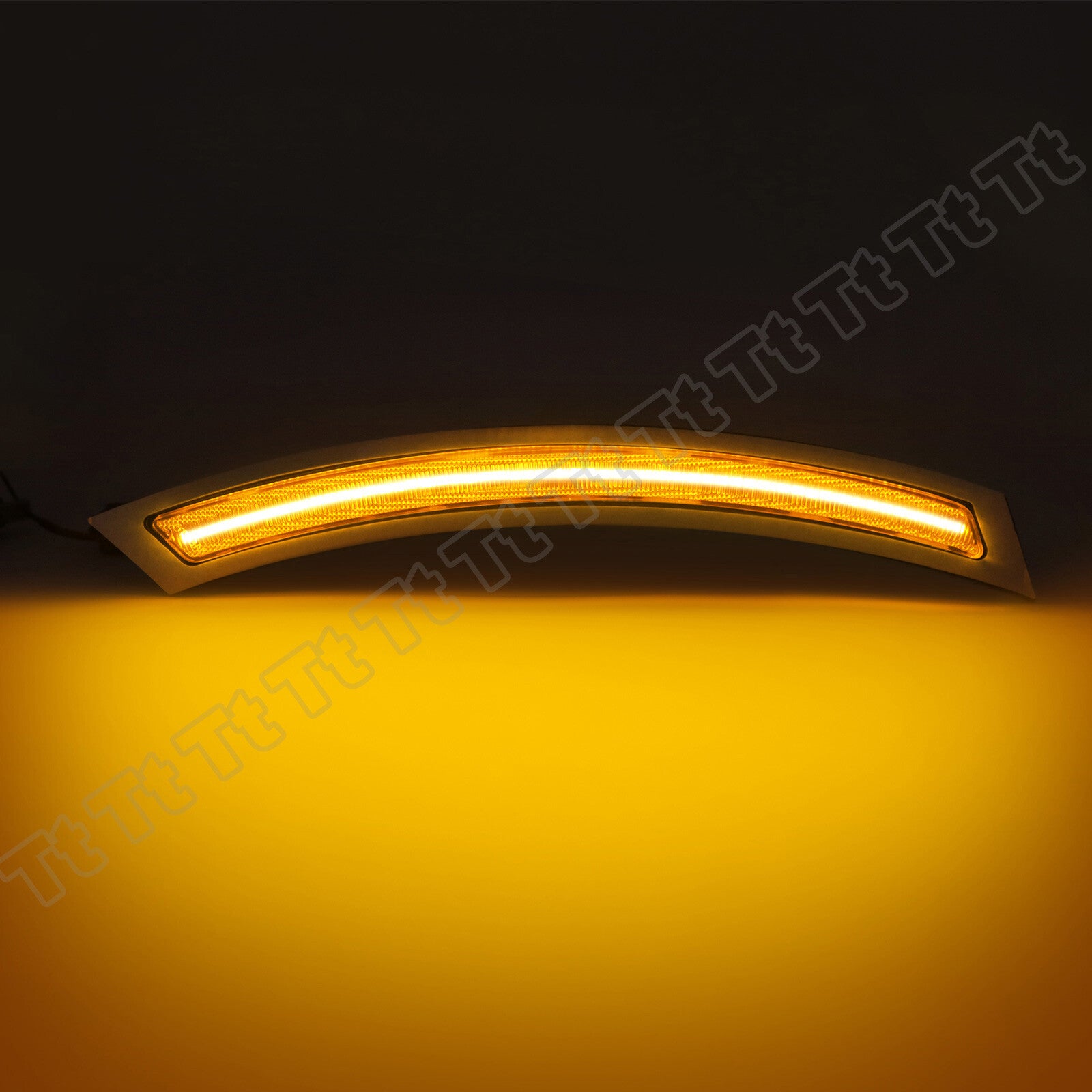 Suitable for 2014-18 for BMW X5 M F15 F85 LED front bumper side marker reflector lights (transparent)