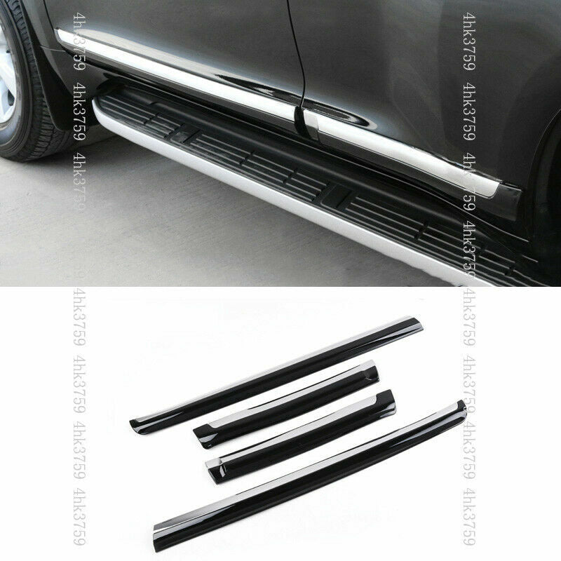 for Toyota LC Prado FJ150 2010-2021 Car Side Door Body Strips Rubbing Cover trim