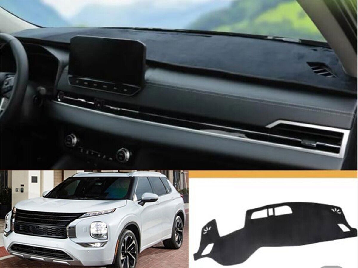 1X PU leather Dashboard Dash Mat Non-slip DashMat for Mitsubishi Outlander 2022+