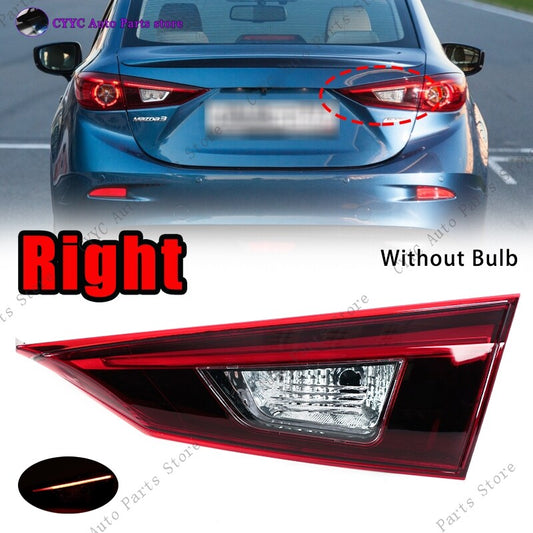 Right for Mazda Axela 2017 2018 Rear Taillight Assembly Inside Rear Brake Light