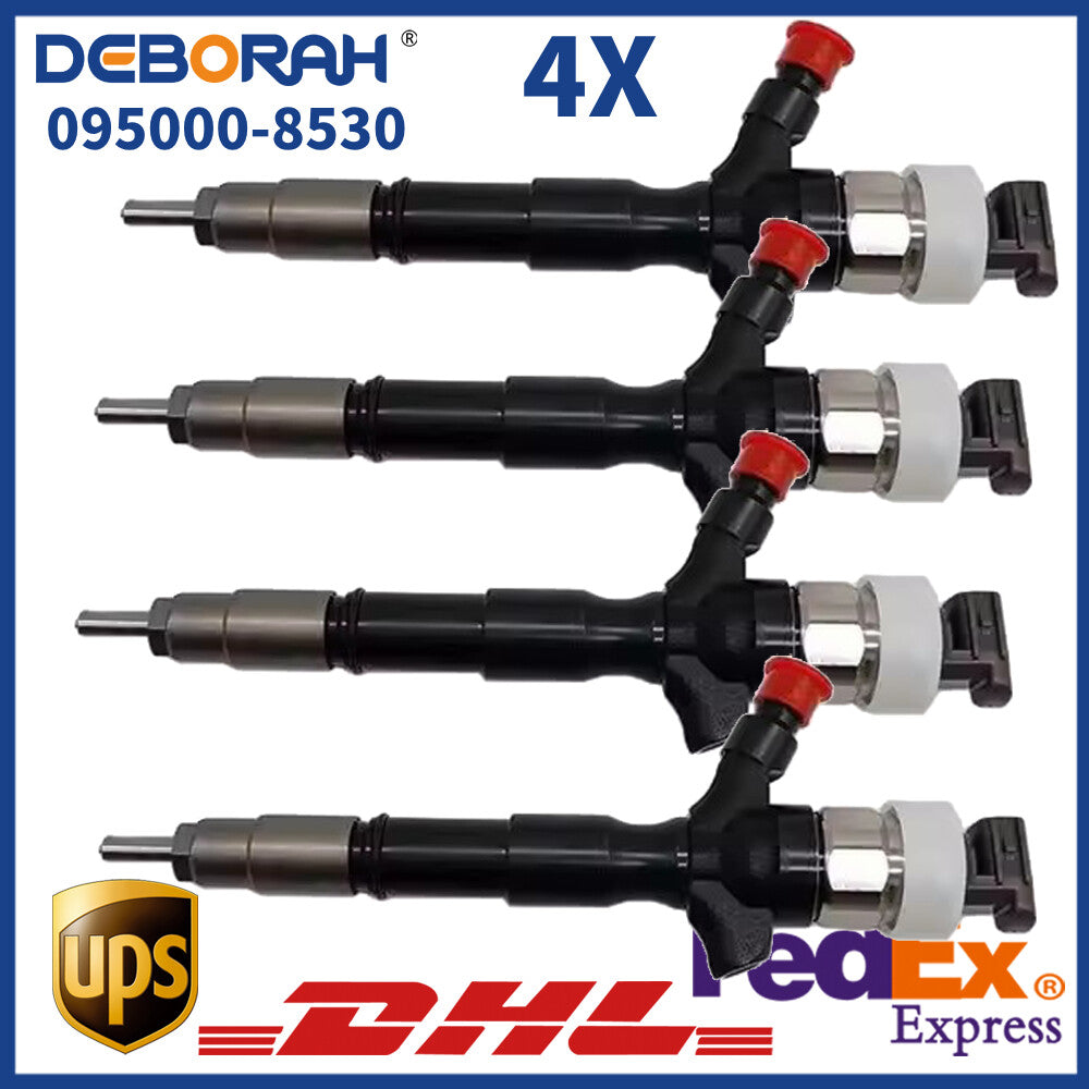 4PCS 095000-8530 23670-0L070 Common Rail Diesel Fuel Injector for Toyota Hilux