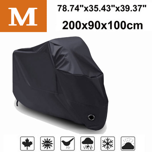 Motorcycle protective case: waterproof, dustproof, sunproof, UV-protective, rainproof, and snowproof; suitable for mini scooters.