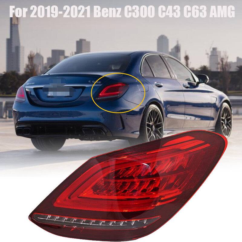 Passenger RH Side LED Tail Light For 2019 2020 21 for Mercedes Benz C300 C43 C63 AMG