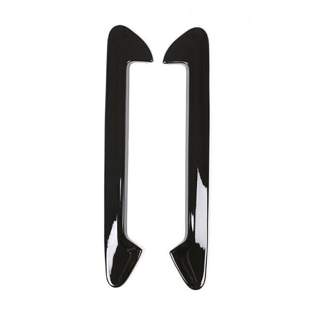 Side Air Fender Vent Trim Cover Frame for BMW X3 G01 X4 G02 2018-23 Glossy Black