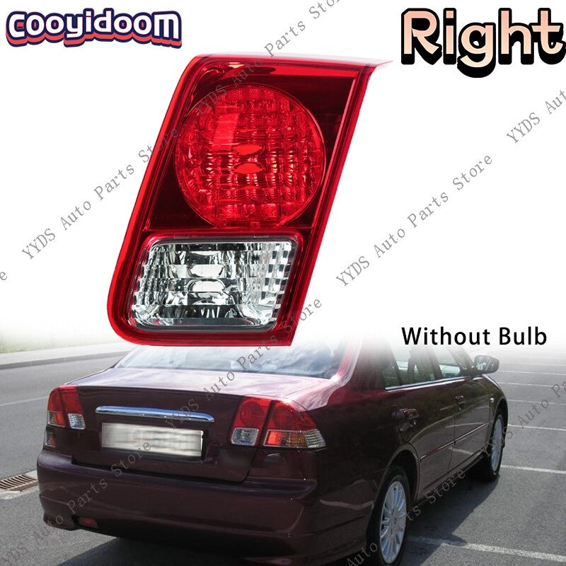 Right-hand grip taillight assembly without bulbs, suitable for Honda for Civic ES1 ES5 ES7 ES8 2003-05