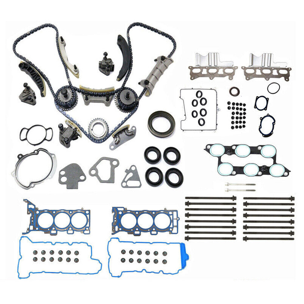 Timing Chain Head Gasket Set For 3.6L for Chevrolet for GMC for Buick Enclave 2009-2016