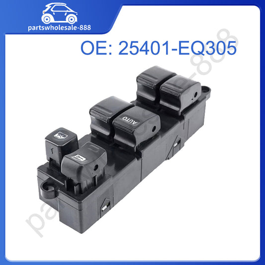 25401-EQ305 for Nissan X-Trail 2002-2007 LHD Electric Master Power Window Switch