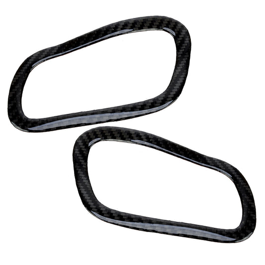 1pair Carbon Fiber Inner Interior Door Handle Cover Trim Fit for Infiniti G37