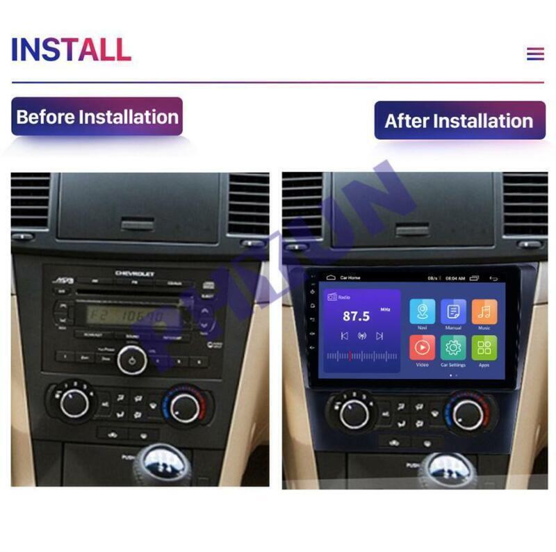 9 Android 10 Car Radio 1GB+16GB GPS Navigation for Chevrolet Epica 2006-2012