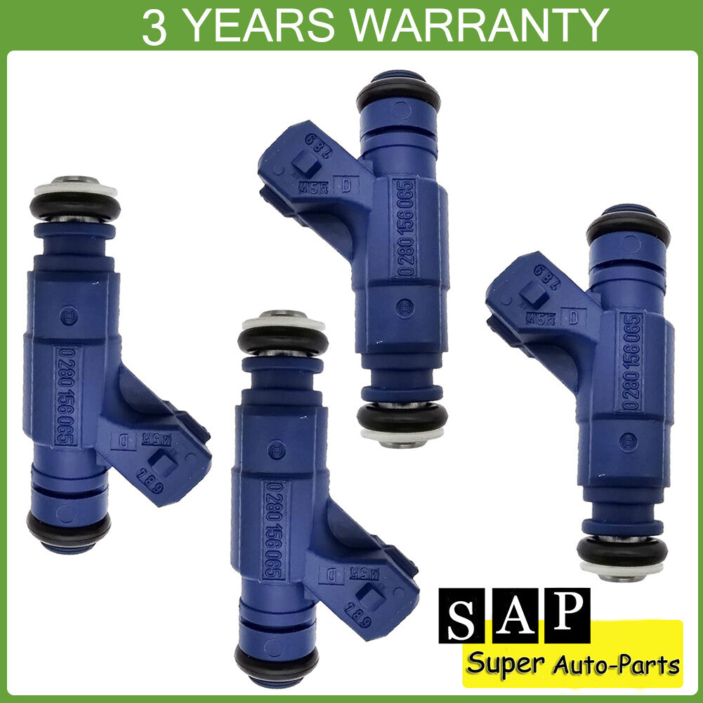 4X Fuel Injector 0280156065 for Audi for A4 2001-2006 for VW for Passat 2000-2005 1.8L Turbo