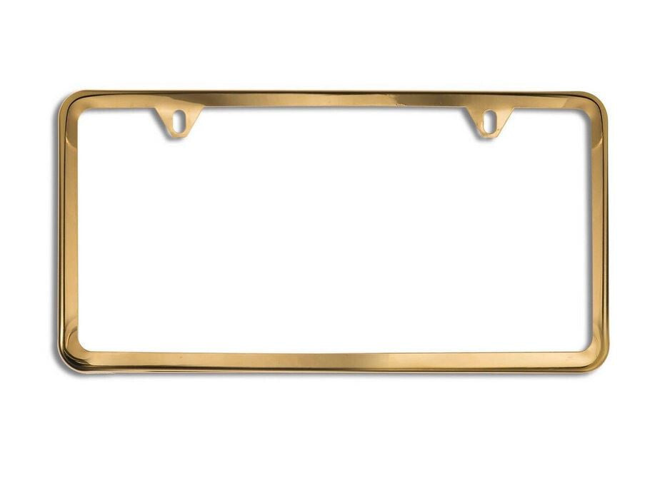 1 piece of car license plate frame cover cap rear boot trunk gold suitable  for ford  new products