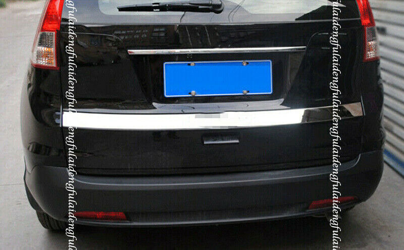 Chrome S.Steel Rear Door Trunk Lid Tailgate Trim Cover for Honda CR-V 2012-2016