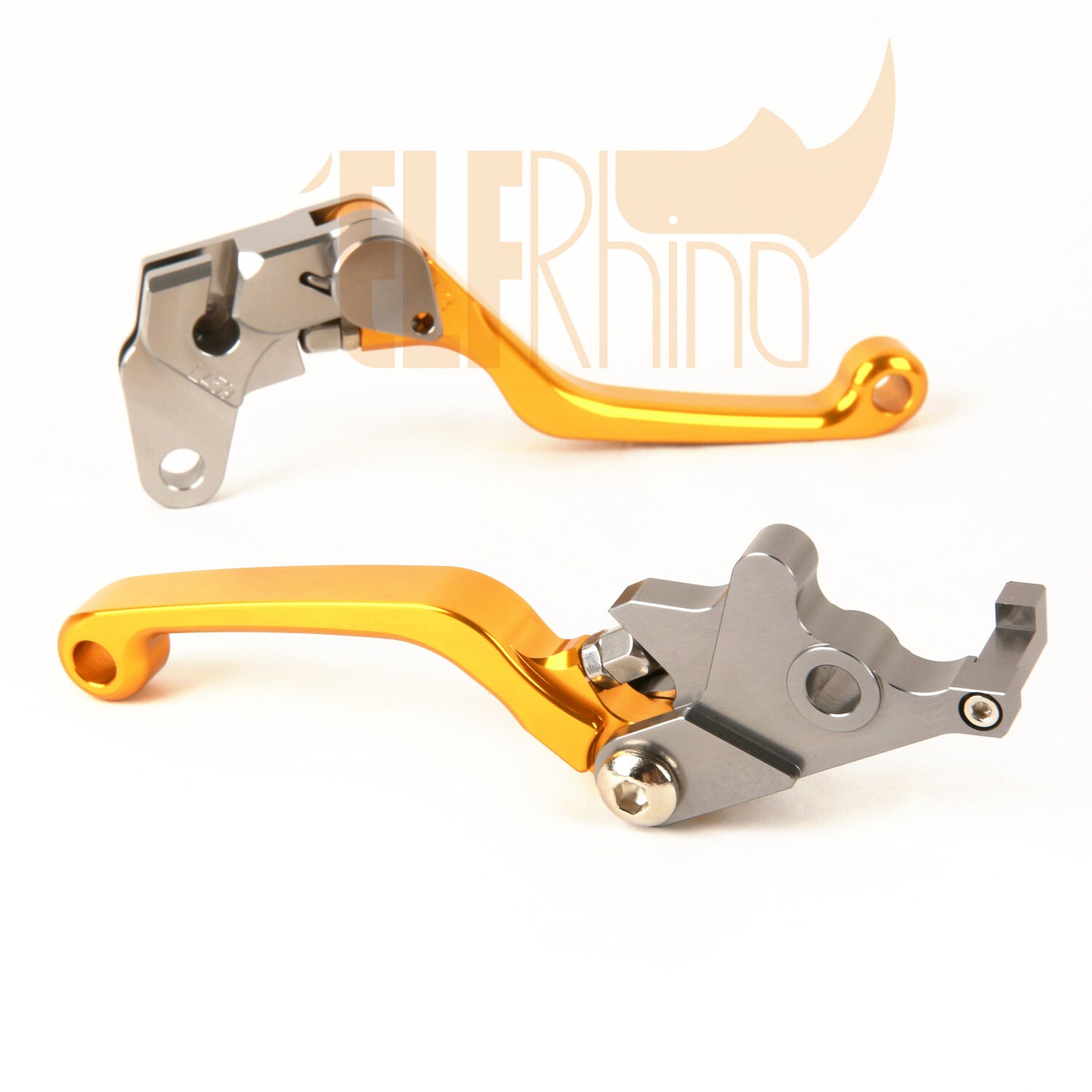 for Suzuki RM125/RM250 1989-1991 CNC Pivot Clutch Brake Levers Set 1990