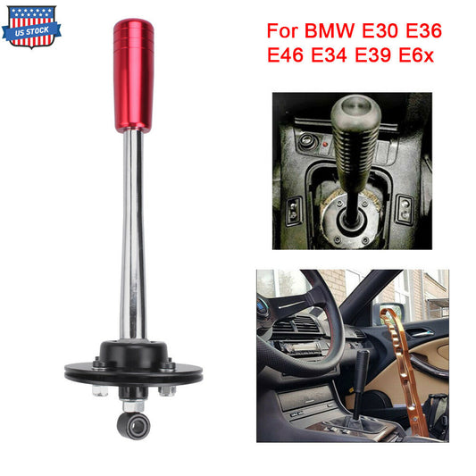 Adjustable Short Shifter Lever for 85-10 for BMW E30 E36 E46 E34 E39 Red US