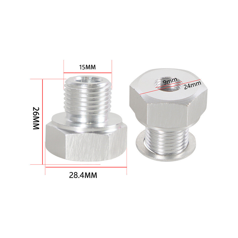 M16x1.5 to 1/8 NPT hydraulic adapter accessories for LS exchange gauge sensor adapters