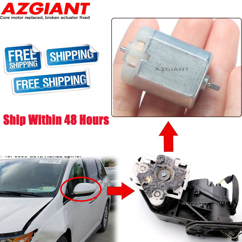 Wing Side View Mirror Folding Motor Replacement for Honda Fit  Jazz 2009~2012