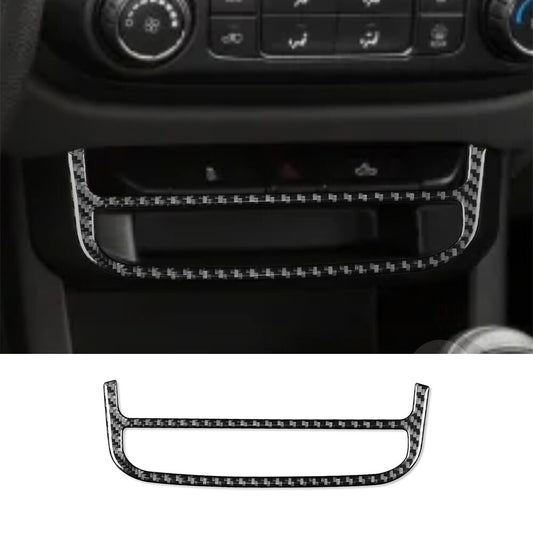 Carbon Fiber Warning Light Button Cover for Chevrolet Colorado / for GMC for Canyon 2015+
