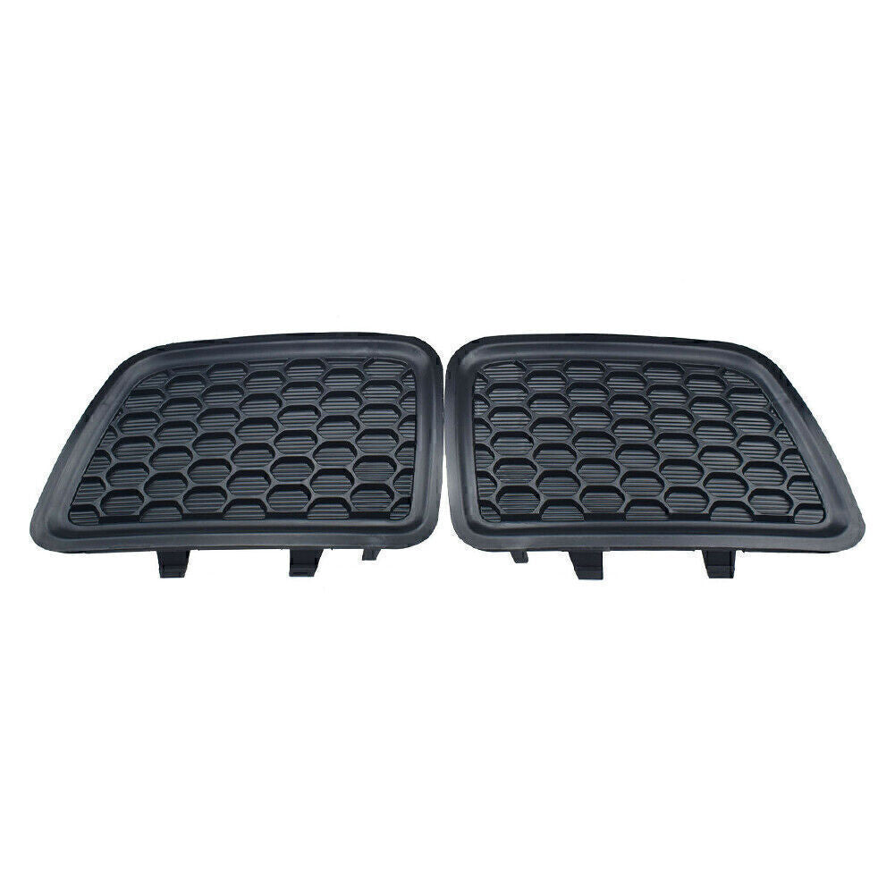 For 2014-2016 for Jeep Grand Cherokee Black Side Lower Grille Tow Hook Insert 2x